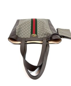 Gucci Original GG Supreme Canvas Ophidia Tote Large 12