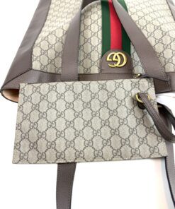 Gucci Original GG Supreme Canvas Ophidia Tote Large 15