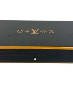 LOUIS VUITTON Cigar Case Humidor Mahagony Wood Coffret de Voyage 10