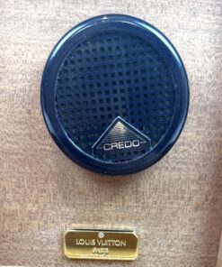 LOUIS VUITTON Cigar Case Humidor Mahagony Wood Coffret de Voyage 5