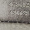 Serial number embossed on the interior leather tab