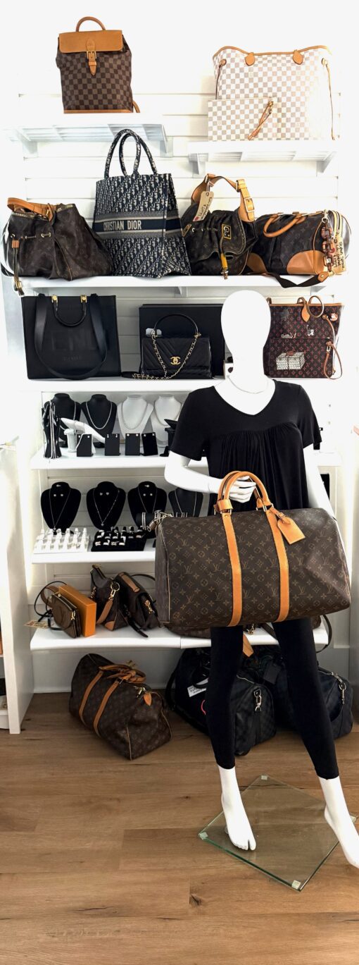 Louis Vuitton Monogram Keepall 50 Duffle - Image 2