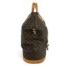 Side view showing the depth and the buckled strap