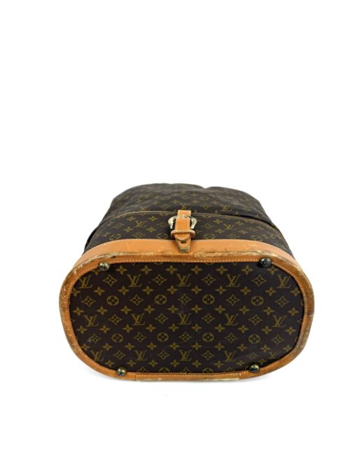 Vintage XL Louis Vuitton French Company Monogram Travel Steamer Bag - Image 15