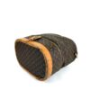Underside of the bag showing the vachetta base trim