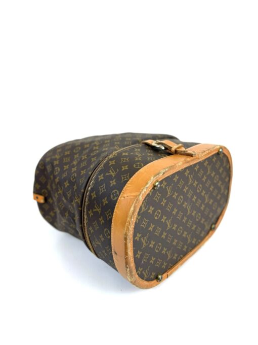 Vintage XL Louis Vuitton French Company Monogram Travel Steamer Bag - Image 13