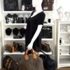 Bag carried by a mannequin in the boutique