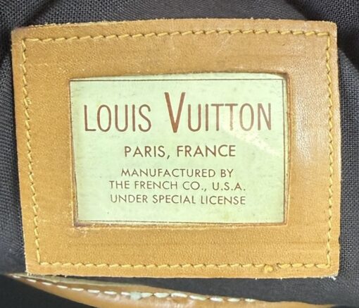Vintage XL Louis Vuitton French Company Monogram Travel Steamer Bag - Image 6