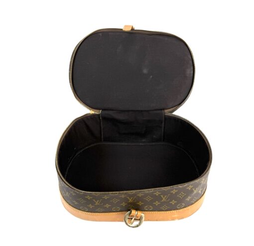 Vintage XL Louis Vuitton French Company Monogram Travel Steamer Bag - Image 11