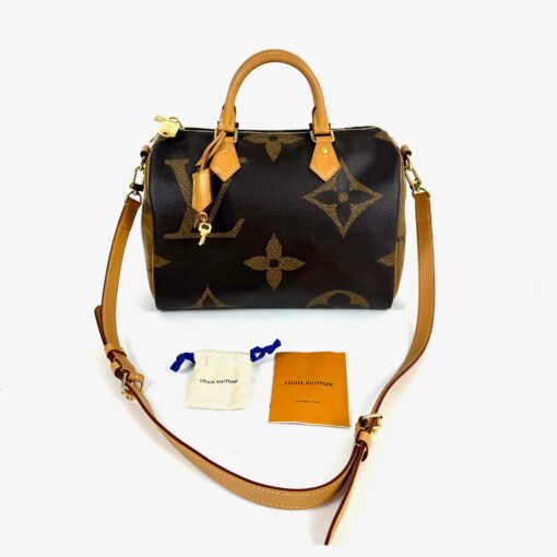 Louis Vuitton Reverse Monogram Giant Speedy Bandouliere 30 - Image 4