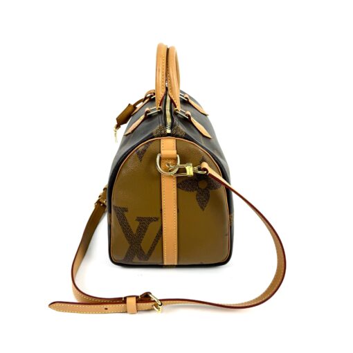 Louis Vuitton Reverse Monogram Giant Speedy Bandouliere 30 - Image 13