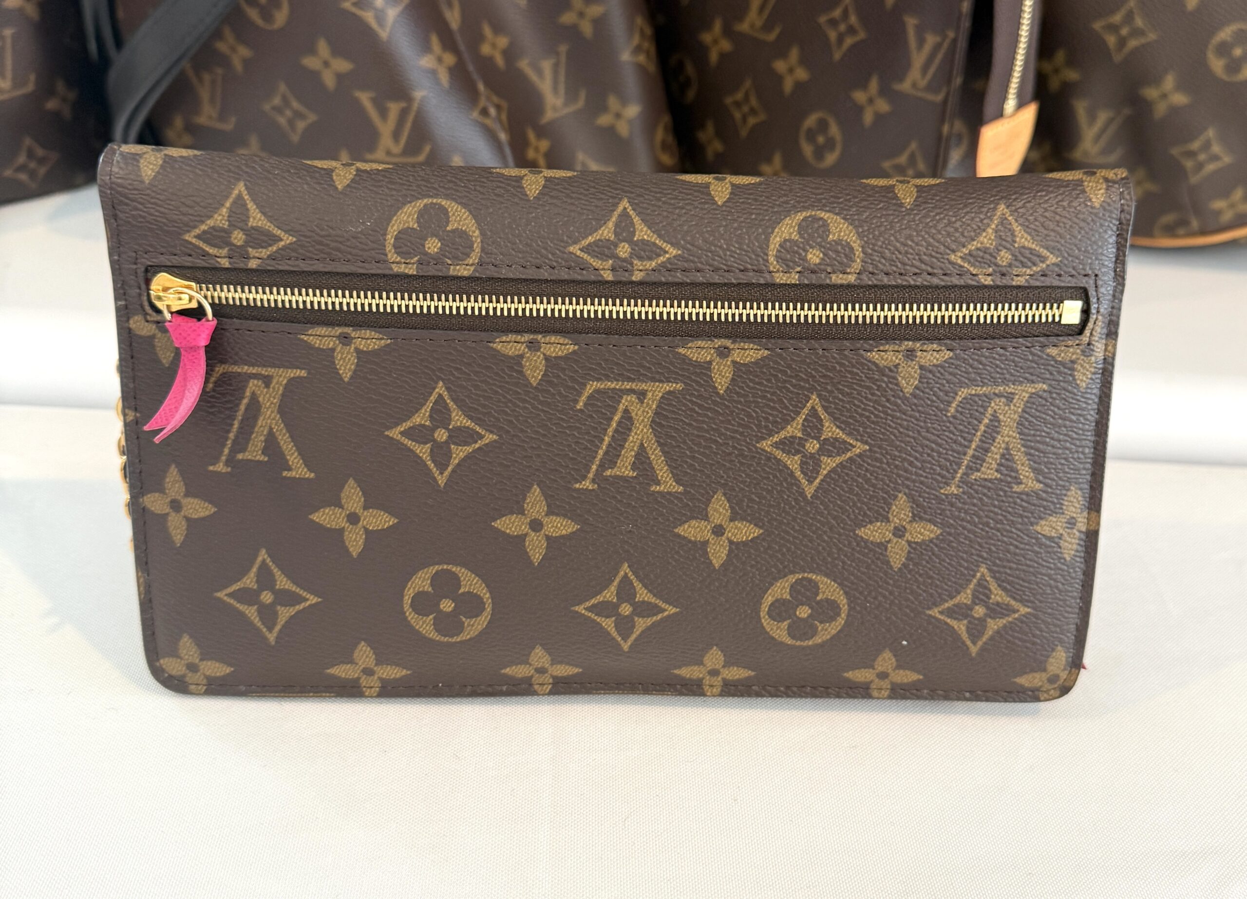 Louis Vuitton Weekend Christmas Animation Pochette Monogram Canvas Crossbody Bag Brown 4 Louis Vuitton Weekend Christmas Animation Pochette Monogram Canvas Crossbody Bag Brown 4