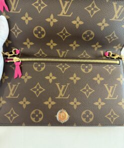 Louis Vuitton Weekend Christmas Animation Pochette Monogram Canvas Crossbody Bag Brown 16