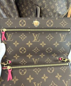 Louis Vuitton Weekend Christmas Animation Pochette Monogram Canvas Crossbody Bag Brown 15