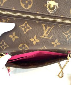 Louis Vuitton Weekend Christmas Animation Pochette Monogram Canvas Crossbody Bag Brown 14