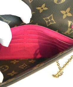 Louis Vuitton Weekend Christmas Animation Pochette Monogram Canvas Crossbody Bag Brown 11