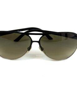 Gucci GG4233 black Aviator Sunglasses with Gold Trim