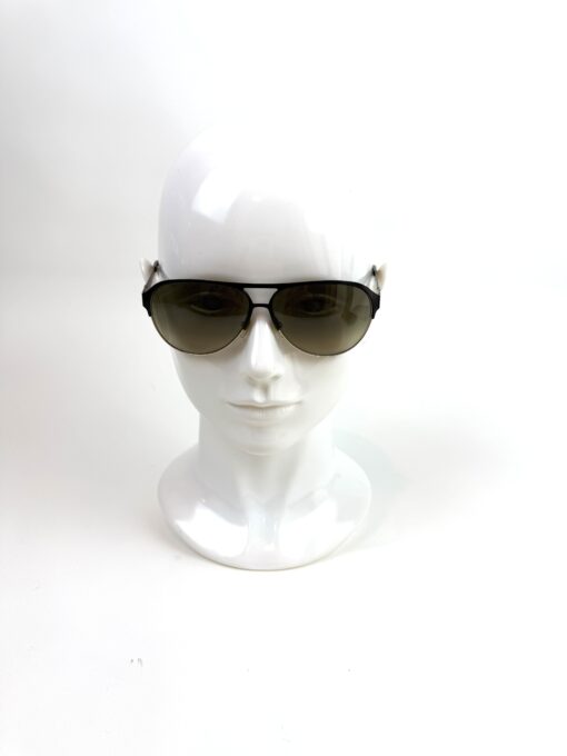 Gucci GG4233 black Aviator Sunglasses with Gold Trim - Image 2