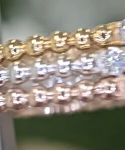 Alternative view of .925 3 Piece Stackable Band Set 3 Carats Lab Grown Diamonds - Size 7