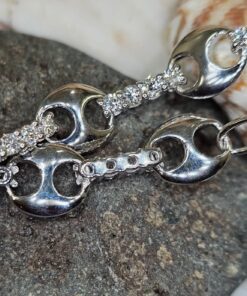 1.5 Carat Lab Diamond 6-8″ Bracelet .925 Sterling Silver 9