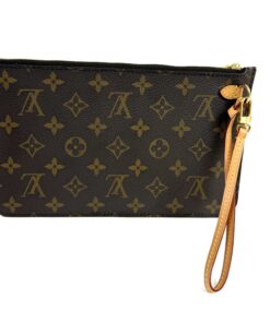 Louis Vuitton Monogram Beige Neverfull Pochette Wristlet 2018 11