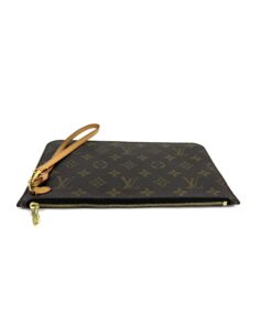 Louis Vuitton Monogram Beige Neverfull Pochette Wristlet 2018 10