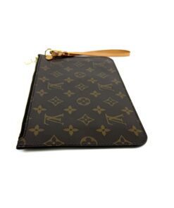 Louis Vuitton Monogram Beige Neverfull Pochette Wristlet 2018 8