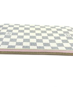 Louis Vuitton Azur Neverfull Pochette Pouch with Rose Ballerine 2021 10