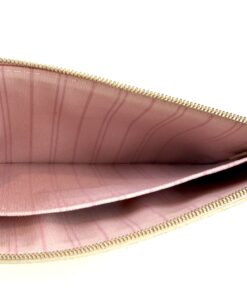 Louis Vuitton Azur Neverfull Pochette Pouch with Rose Ballerine 2021 8