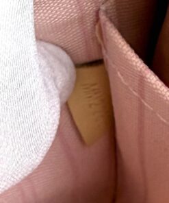 Louis Vuitton Azur Neverfull Pochette Pouch with Rose Ballerine 2021 5