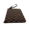Front of the pochette with the strap standing upright