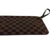 Overhead view of the closed pochette with the strap up