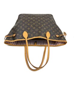 Louis Vuitton Neverfull MM Monogram with Light Pink and Pouch Set 10