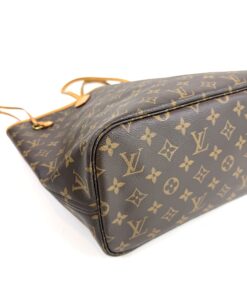 Louis Vuitton Neverfull MM Monogram with Light Pink and Pouch Set 17