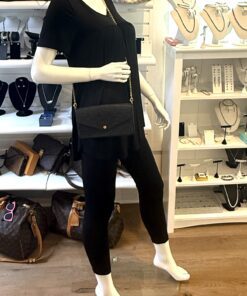 Louis Vuitton Black Empreinte Felicie Crossbody With 2 Inserts 2