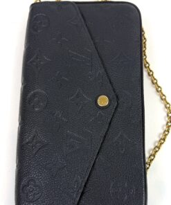 Louis Vuitton Black Empreinte Felicie Crossbody With 2 Inserts 22