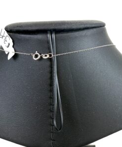 Labubu Daddy Bu .925 Sterling Silver Rhodium 18″ Necklace Pink Face 2.5 Carat Lab Diamonds 6