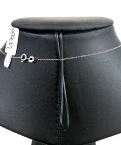 Labubu Daddy Bu .925 Sterling Silver Rhodium 18″ Necklace Peach Face 2.5 Carat Lab Diamonds 7