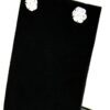 Studs displayed on an angled black stand