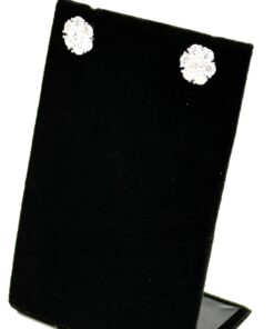 2.16 TCW Lab Diamond Studs Screw back 14k White Gold Earrings 5