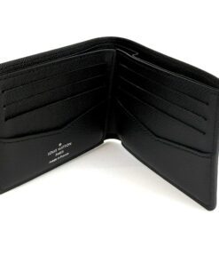 Louis Vuitton Monogram Eclipse Grey Slender Wallet 11