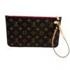 Louis Vuitton Monogram Canvas Neverfull Pochette Cerise Red 12