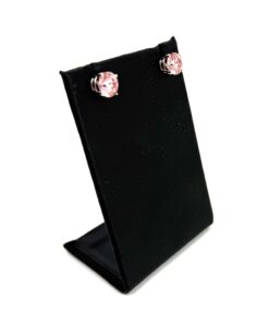 5 TCW Pink Lab Diamond Studs in 14K White Gold (Copy) 7