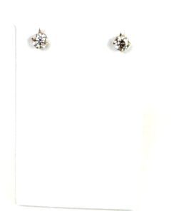 2.06 TCW Lab Diamond Screw Back Studs in 14k Yellow Gold IGI Certificate 7