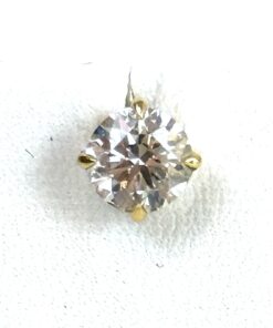 2.06 TCW Lab Diamond Screw Back Studs in 14k Yellow Gold IGI Certificate 9