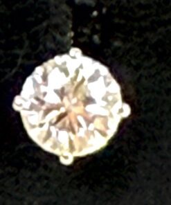 2.42 TCW Lab Diamond Screw Back Studs in 14k White Gold IGI Certificate 3