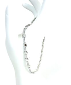 1.5 Carat Lab Diamond 6-8″ Bracelet .925 Sterling Silver 7