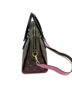 Louis Vuittton Monogram Tuileries Pink and Olive Satchel or Shoulder bag 7