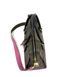 Louis Vuittton Monogram Tuileries Pink and Olive Satchel or Shoulder bag 14