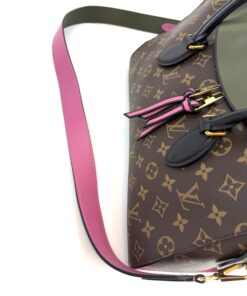 Louis Vuittton Monogram Tuileries Pink and Olive Satchel or Shoulder bag 13